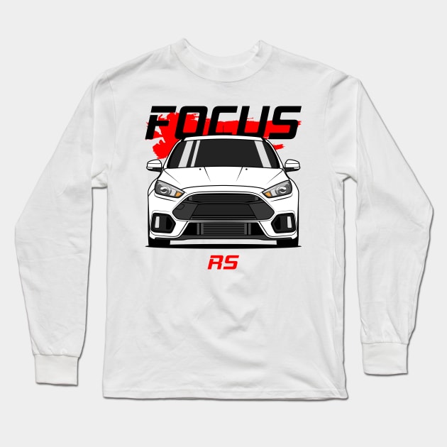 Ford Focus RS MK3 Long Sleeve T-Shirt by RacingSize